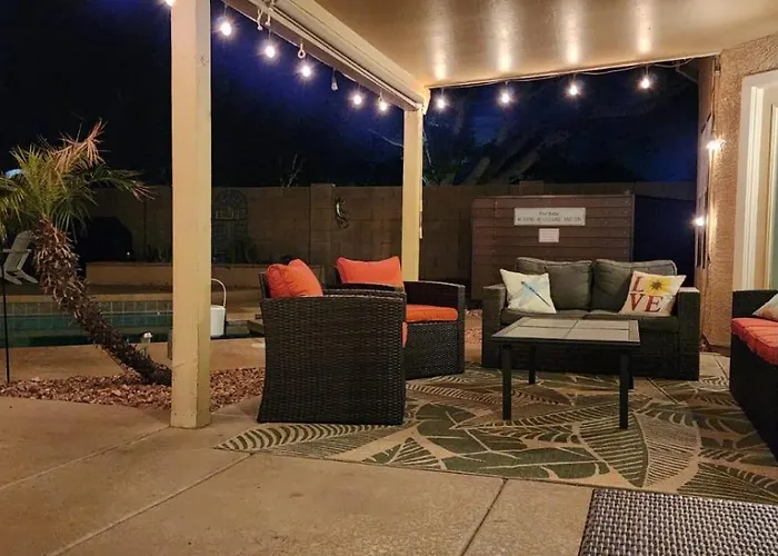 Private Paradise With Pool Heater, Spa, Billiards *